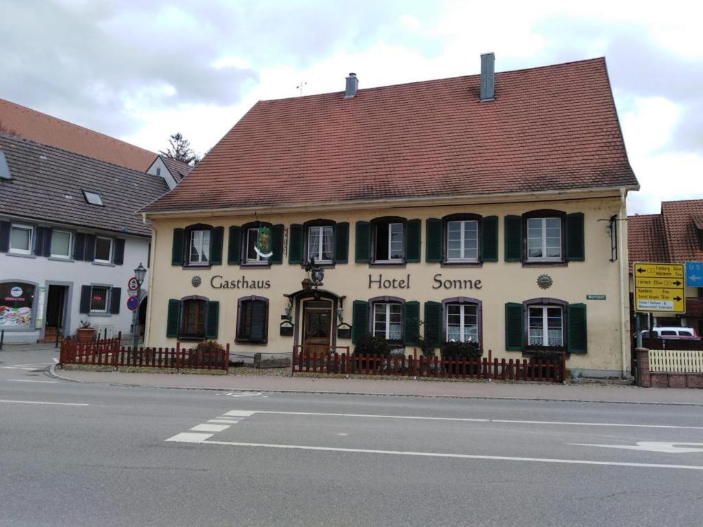 Gasthaus Sonne Schliengen Esterno foto