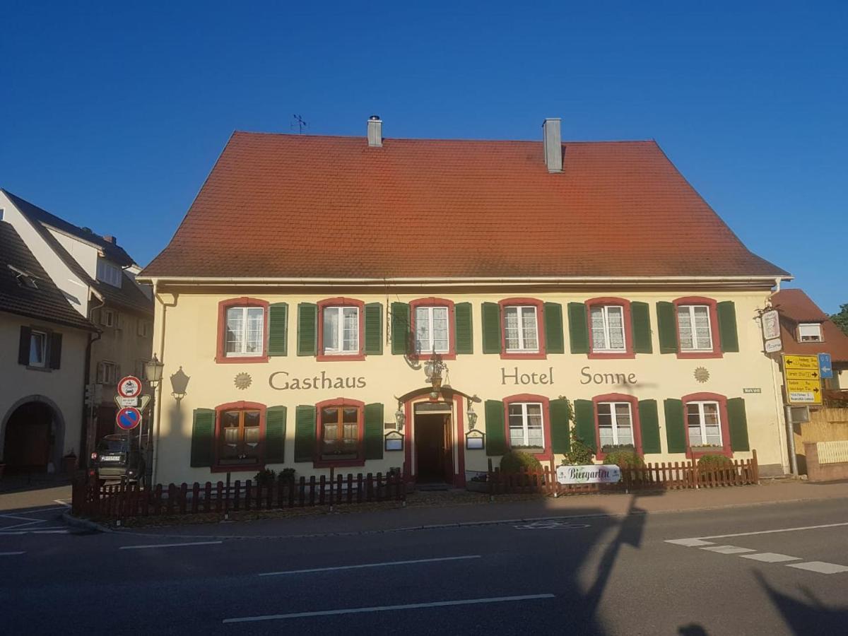 Gasthaus Sonne Schliengen Esterno foto