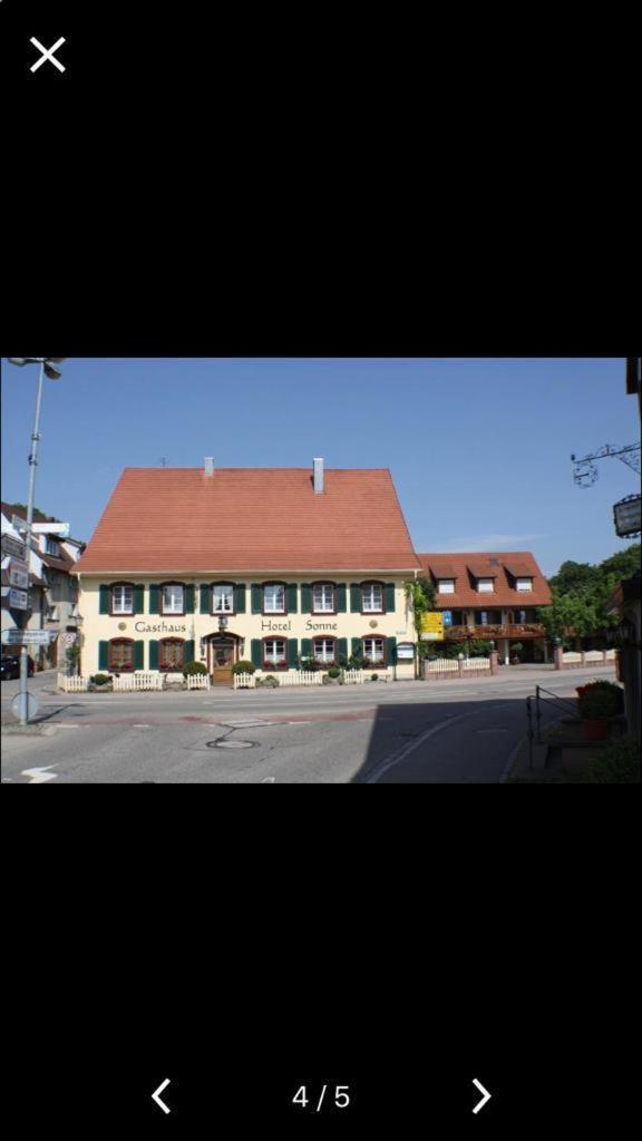Gasthaus Sonne Schliengen Esterno foto